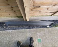 Audi A6 Avant c7 rear diffuser  (Non Sline off 2014)