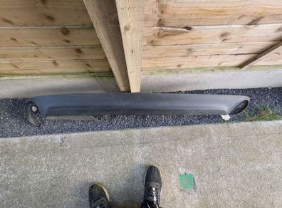 Audi A6 Avant c7 rear diffuser  (Non Sline off 2014)