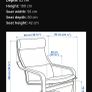 Ikea POANG Armchair Image 4