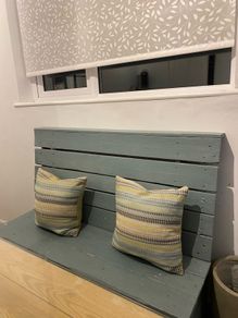 High back bench