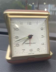 Vintage Westclox Travel Alarm Clock