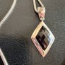 silver necklace Image 3