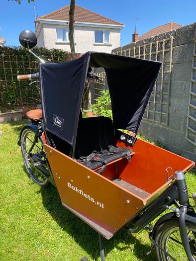 Bakfiets Classic Electric Cargo Bike Short Steps