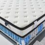 Luxury Euro Foam Quuen Size Custom Design Pillow Top Pocket Spring Mattress Image 3
