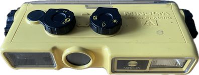 Minolta Weathermatic A waterproof 110 film camera vgc