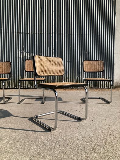 MARCEL BREUER B32 CESCA DINING CHAIRS - Warehouse and Showroom Open Saturday 8th August 12 till 4pm Eircode R95T227
