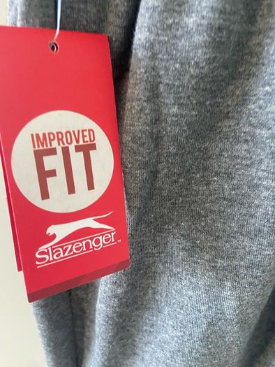Slazenger Charcoal marl jersey tracksuit bottoms 9-10 Brand new with tags