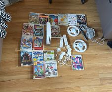 Nintendo wii with games