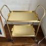 Vintage Lyte Aluminium Bar Cart Mid-Century Modern Image 2