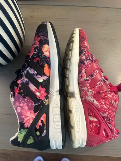 Floral Adidas Flux
