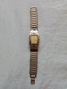 Christian Japan Quartz 24K Gold Plated Mens Unisex Watch