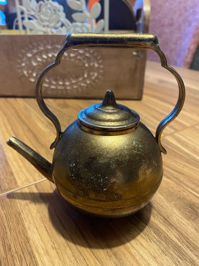 Selection Hand carved Brass items.