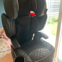 High-back booster seat for kid 4-12 years