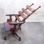 Antique dentist's chair, late 19th C, Irish, handmade, D18 Image 3