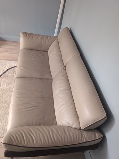 3 seater leather sofa