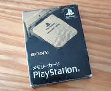 Official Sony PlayStation Memory Card.