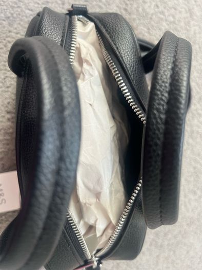 M&S small black handbag