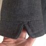 Grey French Connection military style coat Image 2