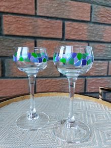 Vintage Luminarc Glasses x 2