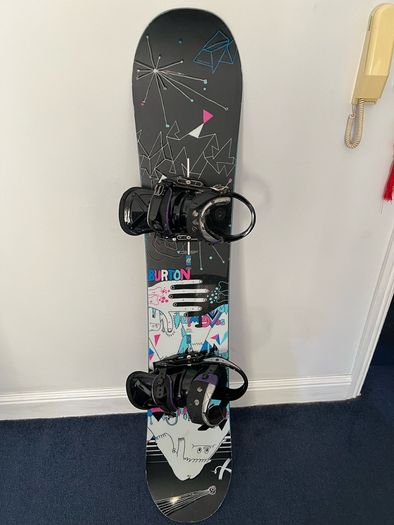 Burton Snowboard with Burton Bindings
