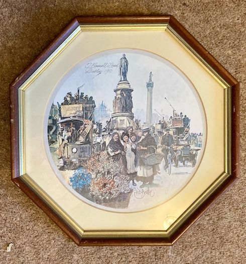 Six Robert D. Beattie historic prints of Dublin City