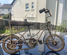 Vintage bicycle home decor free postage