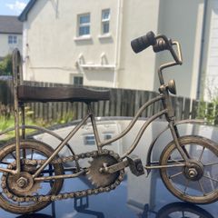 Vintage bicycle home decor free postage
