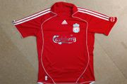 FREE POST Liverpool (M)  Shirt Jersey  adidas carlsberg Soccer Football Red YNWA Medium