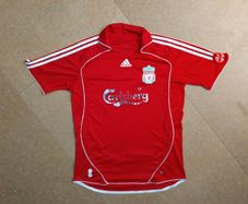 FREE POST Liverpool (M)  Shirt Jersey  adidas carlsberg Soccer Football Red YNWA Medium