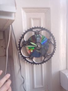 bike steampunk clock