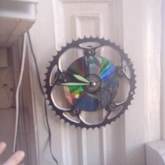 bike steampunk clock