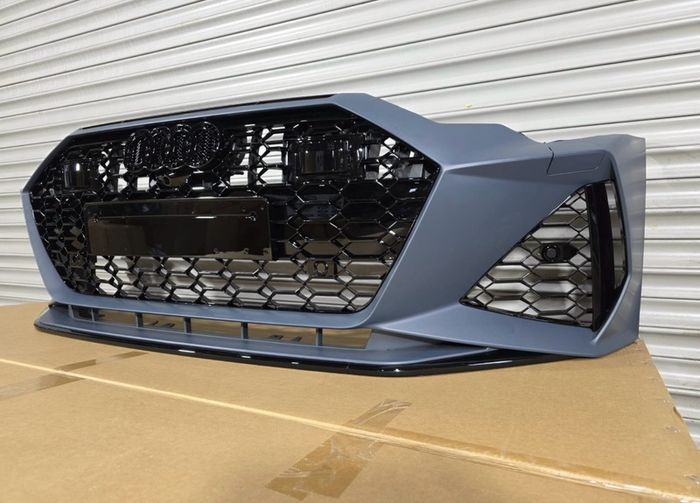 Front Bumper for Audi A6 S6 C8 19- 24 RS6 honeycomb style