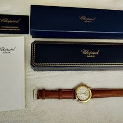 Genuine Chopard Mille Miglia gold watch