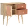 Sideboard 80x35x75 cm Solid Mango Wood Image 4