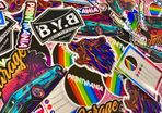 50x Custom Die Cut Stickers / your logo, picture etc