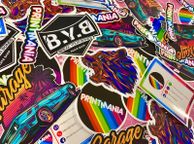 main image for ad 50x Custom Die Cut Stickers / your logo, picture etc