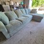Green L Shape couch Image 2
