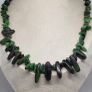 Ruby Zoisite Necklace (Size - 20) in Rhodium Pure Yellow Brass 300.00 ct. Image 3