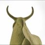 Bull Sculpture - Patinated Bronze Image 9