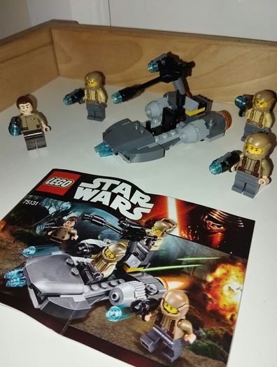 Lego Star Wars  Microfighters & Resistance Battle Pack Lot