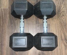 25 kg Hex Dumbbells