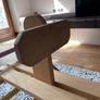 2-in-1 Wooden See-Saw & Climbing Arch Image 9