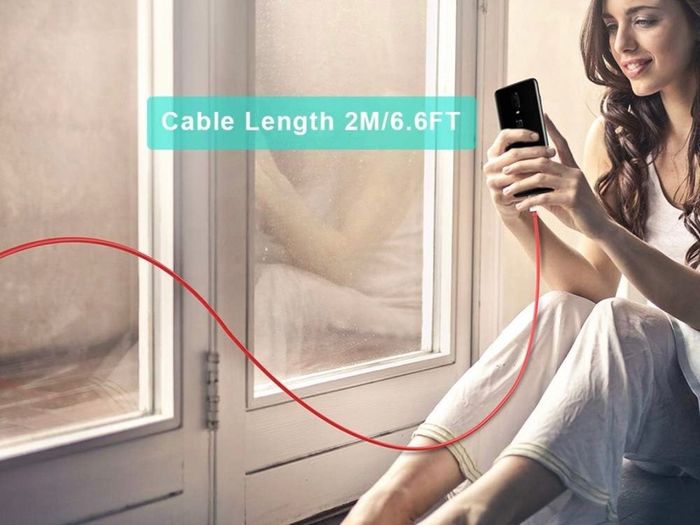 OnePlus Dash Charge Cable 1.8M/6FT 65W USB C Cable Warp Charge for OnePlus Nord 2 Nord CE 2 11 10 Pro 8 Pro 7T Pro 7 6T 5