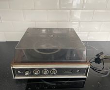 Vintage record player