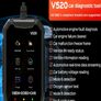 Professional OBD2 Diagnostic Scanner Tool, USB-Powered Engine Fault Detector, Image 2