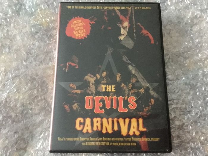 The Devils Carnival Blu Ray Limited Edition 6412/6660