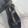 Balenciaga Leather Studded Sandals  Sz 41 - Bnib Rrp 645 Euro Image 4