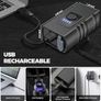 Rechargeable Bike Lights Set Front and Back, LED Ultra Bright 6 Light Modes Bicycle Lights, Super Long Standby Bicycle Lights & IP65 Waterproof Bike Light Set, Road Mountain Bike Lights Image 7