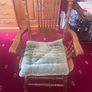 Oak dining chair set with carving embellishment Image 6