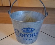 Corona Ice Bucket Aluminium Pub Stuff for sale